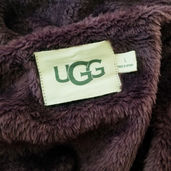 UGG Miranda Fleece Hoodie Robe💜 - Picture 12 of 13